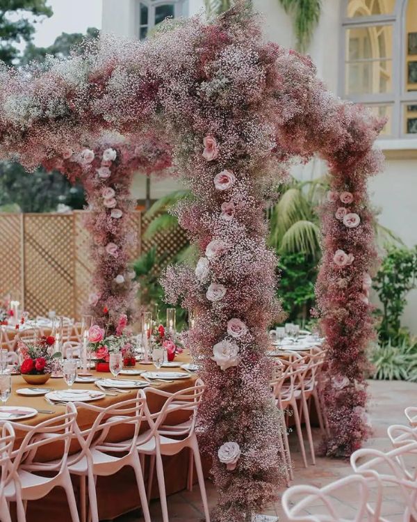 Imagen de decoración paniculata rosa