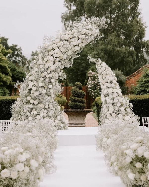 Imagen de decoración paniculata blanca