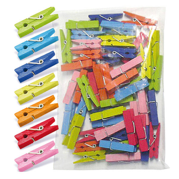 Imagen de pinzas de colores