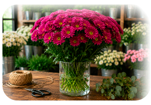Imagen de flor crisantemo