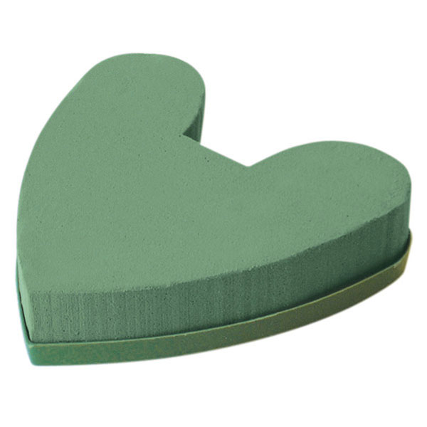 PACK 2 CORAZONES CERRADO Ø 15 cm VERDE