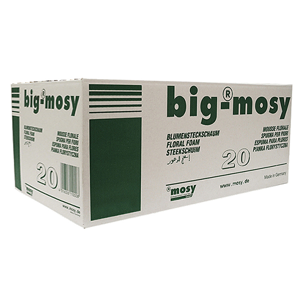 CAJA BIG MOSY 20 PASTILLAS  23x11x7.1cm VERDE