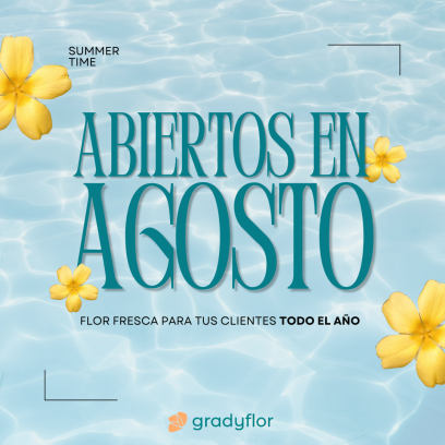  ¡Seguimos abiertos en agosto!