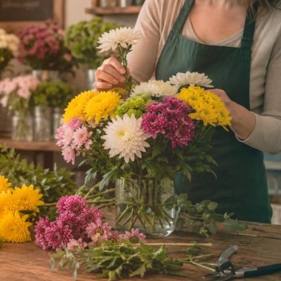 Crisantemos Flores para Floristerías | Guía Profesional