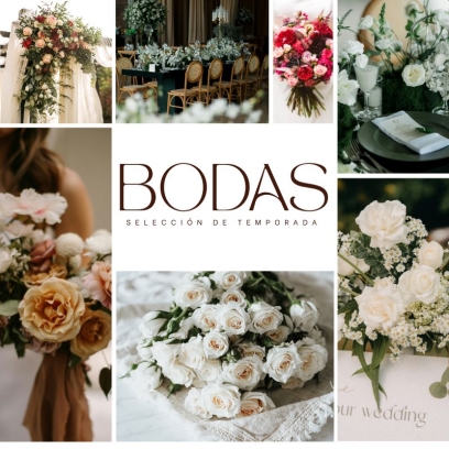 Bodas 2026 | Selección de flores de temporada